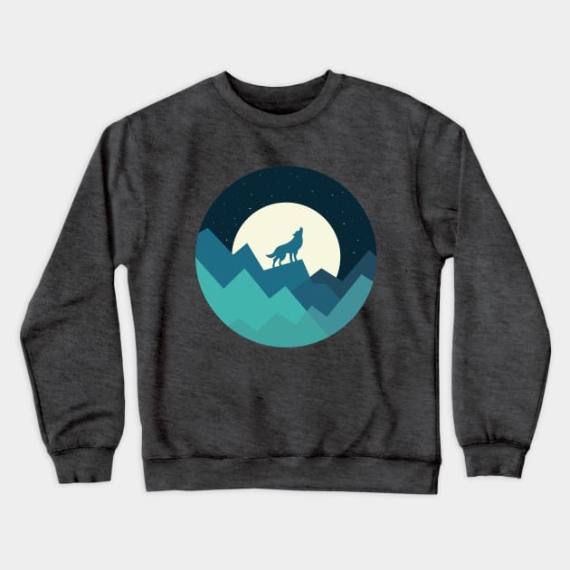 Keep The Wild In You Crewneck Sweatshirt by AndyWestface